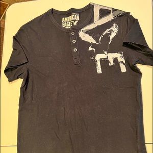 Vintage American Eagle - button down tee